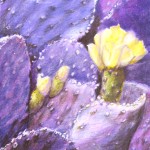 Purple Cacti, SOLD