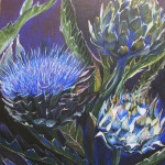 Artichokes on View 16x20, SOLD
