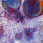 We Live With Mysteries, 16x12 acrylic/mix media, $285